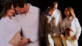 André emocionado con Cachaza | Composición. Katherine Lozano | Fuente: Instagram