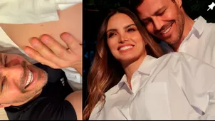 Carol Reali captó a André Bankoff en tierna situación con pancita