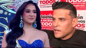 Christian Domínguez orgulloso de su hija Camila como Miss Teen Supreme Perú 2026