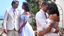 Claudia Portocarrero se casó con Michael Witkamp, papá de su hija.