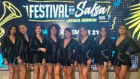 Corazón Serrano deslumbró en el concierto de Sergio George