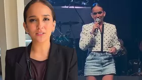 Daniela Darcourt responde a usuaria por 'critica' tras irse de show