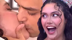 Daniela Olaya reaccionó por beso de Lucero y Cristóbal en AFHS
