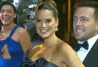 Valeria Piazza y Julián Zucchi lucieron así en la boda de Deyvis Orosco y Cassandra Sánchez