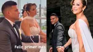 Domínguez publicó video inédito de su boda con Karla Tarazona