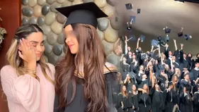 Ethel Pozo lloró de emoción en graduación de su hija mayor