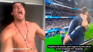 Facundo González y su eufórica celebración por triunfo Argentina