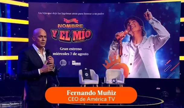 Fernando Muñiz nuevo gerente general de América TV. (Foto: América Televisión)