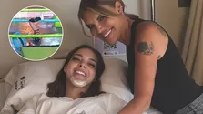 Flavia López aparece internada tras aparatosa caída en EEG