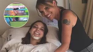 Flavia López aparece internada tras fuerte caída en EEG 