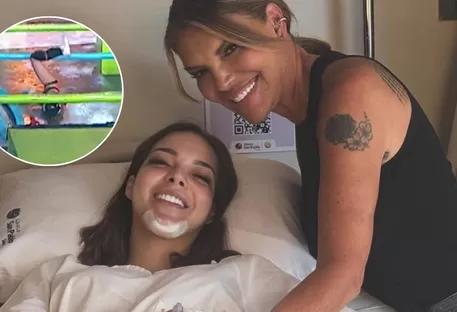 Flavia López aparece internada tras fuerte caída en EEG 