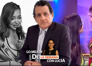 Lo mejor de la semana con LucIA | Composición: Katherine Lozano | Fuente AméricaTv
