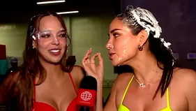 Flavia y Maricielo se cruzaron en detrás de cámaras tras tortazos