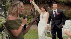 Mafer Neyra se casó: el mensaje de su hermana a su esposo. | Fuente: Instagram