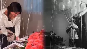 Hugo García conmovió hasta las lágrimas a Isabella Ladera con sorpresa de cumpleaños