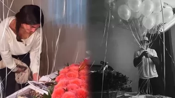 Hugo emocionando a Isabella | Composición: Katherine Lozano | Fuente: Instagram isabellaladera