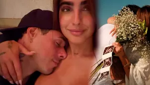 Hugo García e Isabella Ladera emocionados por su bebé | Composición: Katherine Lozano