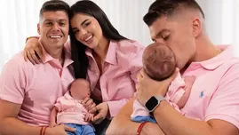 Ignacio Baladán y La Segura protagonizaron sesión de fotos familiar.