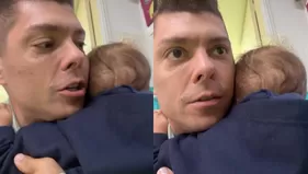 Ignacio Baladán y su emotiva despedida con su hijo: "Momento difícil"
