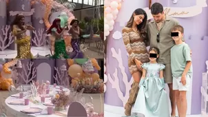Ivana Yturbe celebró con gran fiesta los cuatro años de su hija