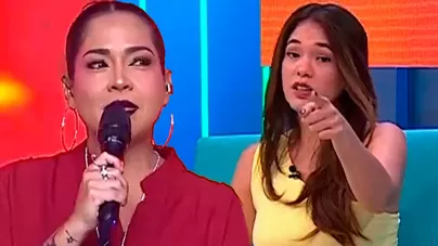Jazmín Pinedo y su reacción a último mensaje de Katia Palma. | Fuente: Más Espectáculos