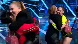 Johanna San Miguel se reencontró con los guerreros.