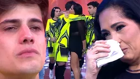 Katia Palma rompió en llanto por eliminación de Kevin Díaz