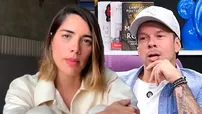 Korina reacciona a respuesta de Mario Hart | Composición: Katherine Lozano | Fuente: instagram tampocotanpodcast y korinarivadeneira