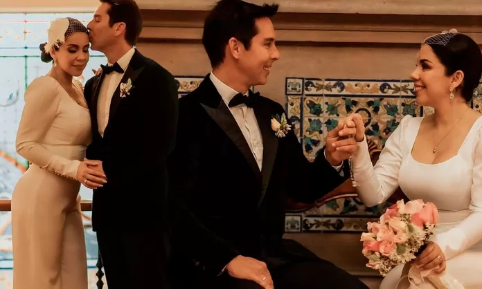 Laszlo Kovacs y Mili Asalde: así fue su romántico e íntimo matrimonio civil  del actor de Al fondo hay sitio