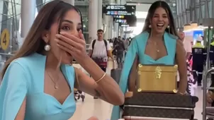 Luciana Fuster quedó en shock con sorpresa al regresar a Tailandia | Fuente: Instagram