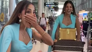 Luciana Fuster quedó en shock con sorpresa al regresar a Tailandia | Fuente: Instagram