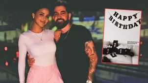 Luciana Fuster sorprendió así a Juan Morelli en su cumpleaños