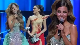 Luciana Fuster sufrió bochornoso lapsus en Miss Grand Internacional
