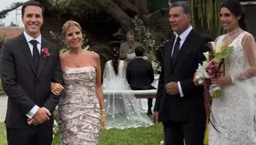Mafer Neyra se casó: Así llegó al altar con Ernesto Cabieses