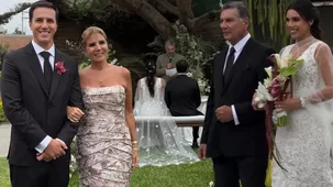 Mafer Neyra se casó: Así llegó al altar con Ernesto Cabieses | Fuente: Instagram