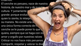 Majo con Sabor respondió indignada a ataques por ceviche con ajo