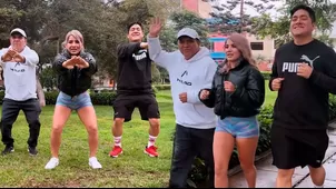 Manolo Rojas con sus hijos | Composición: Katherine Lozano