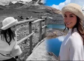 Maricielo en el Pastoruri | Composición: Katherine Lozano