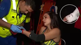 Maricielo Gamarra sufrió fuerte lesión 