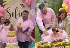 Marina Mora organizó gran fiesta por el primer año de su hija