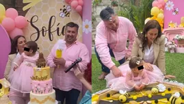 Marina Mora y la gran fiesta por el primer año de su hija