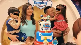 Korina Rivadeneira y Mario Hart celebraron a lo grande los 2 años de su hijo