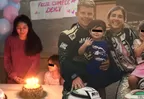 Mario Hart y Korina Rivadeneira emocionan a niñera de sus hijos en su cumpleaños