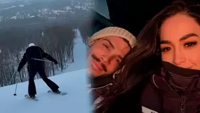 Mario Irivarren felicitó a Onelia por superar reto en la nieve