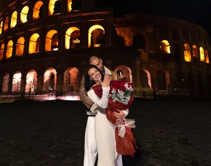 Angie y Jota viviendo su romance a plenitud