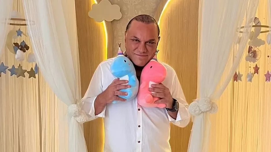 Mauricio Diez Canseco presentó a sus mellizos: "El motor de mi vida".