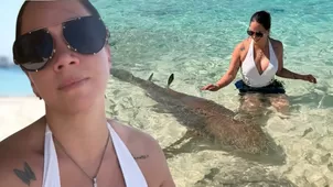 Melissa Klug y su viaje de ensueño a Maldivas: Nadé con tiburones