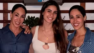 Melissa Loza y Tepha Loza tuvieron reencuentro familiar