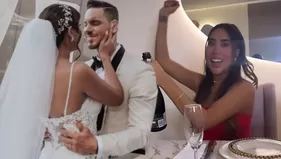 Melissa Paredes y Anthony celebraron así su primer mes de casados