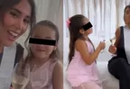 Melissa Paredes y el tierno momento con su hija en su prueba de vestido de novia